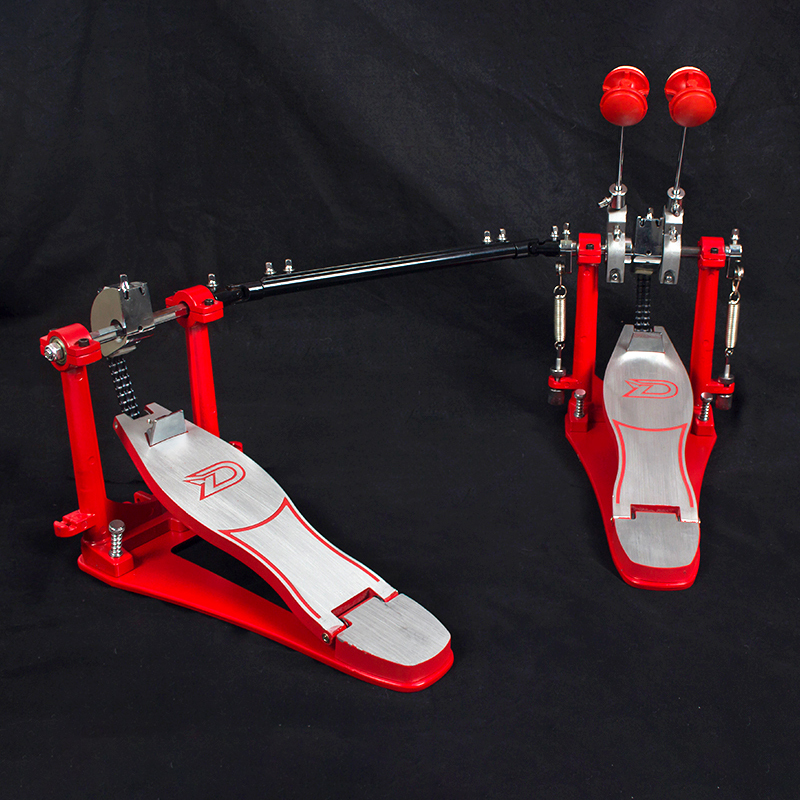 Musical Instrument Jazz - Red Double Drum Pedal Electronic Drums