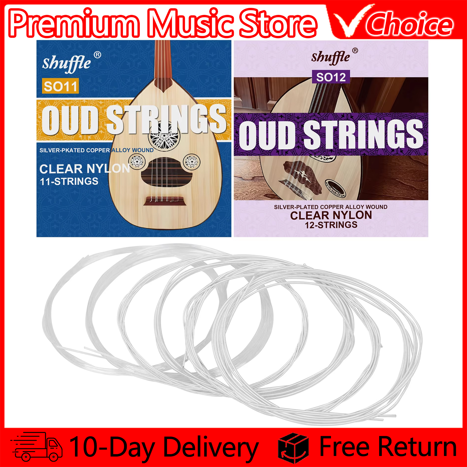 Musical Instrument Oud - Shuffle Oud Strings Turkey Oud Arab
