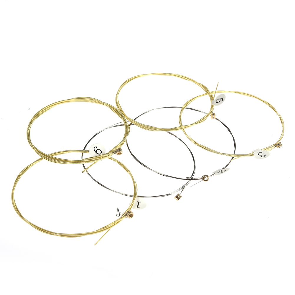 Musical Instrument Gif - 6pcs/set Universal Acoustic Guitar String Brass