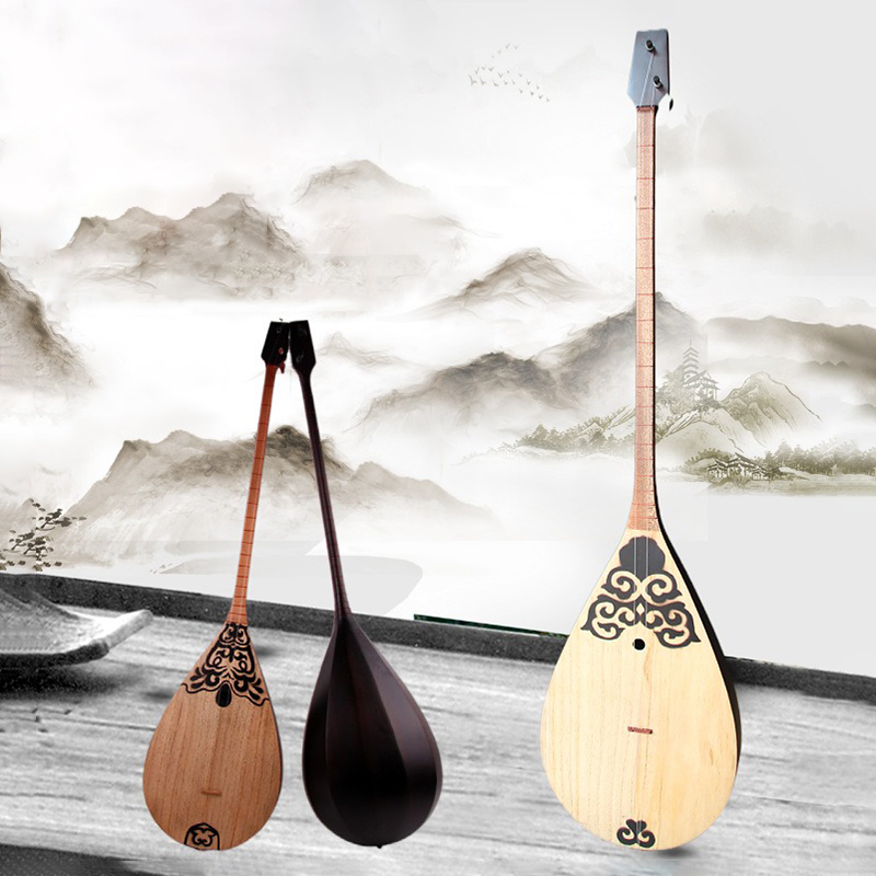 Musical Instrument Oud - 95CM Xinjiang Dombra 2 Strings Adult