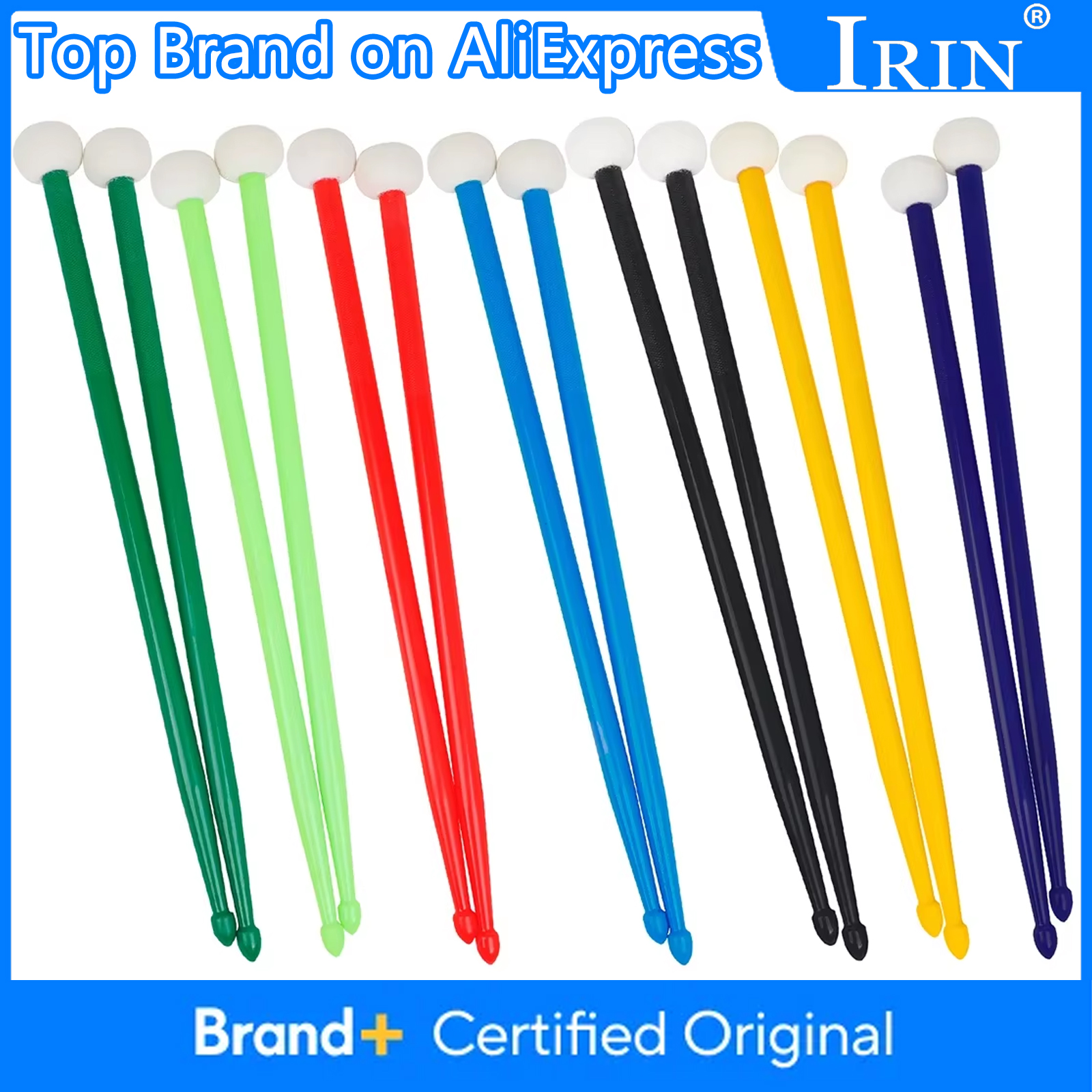 Musical Instrument Jazz - IRIN 1 Pair Drumsticks Nylon Material
