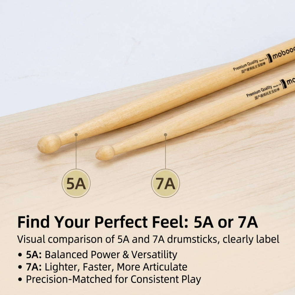 Professional Drums 5A 7A Walnu - Musical Instrument Jazz recensie en prijs