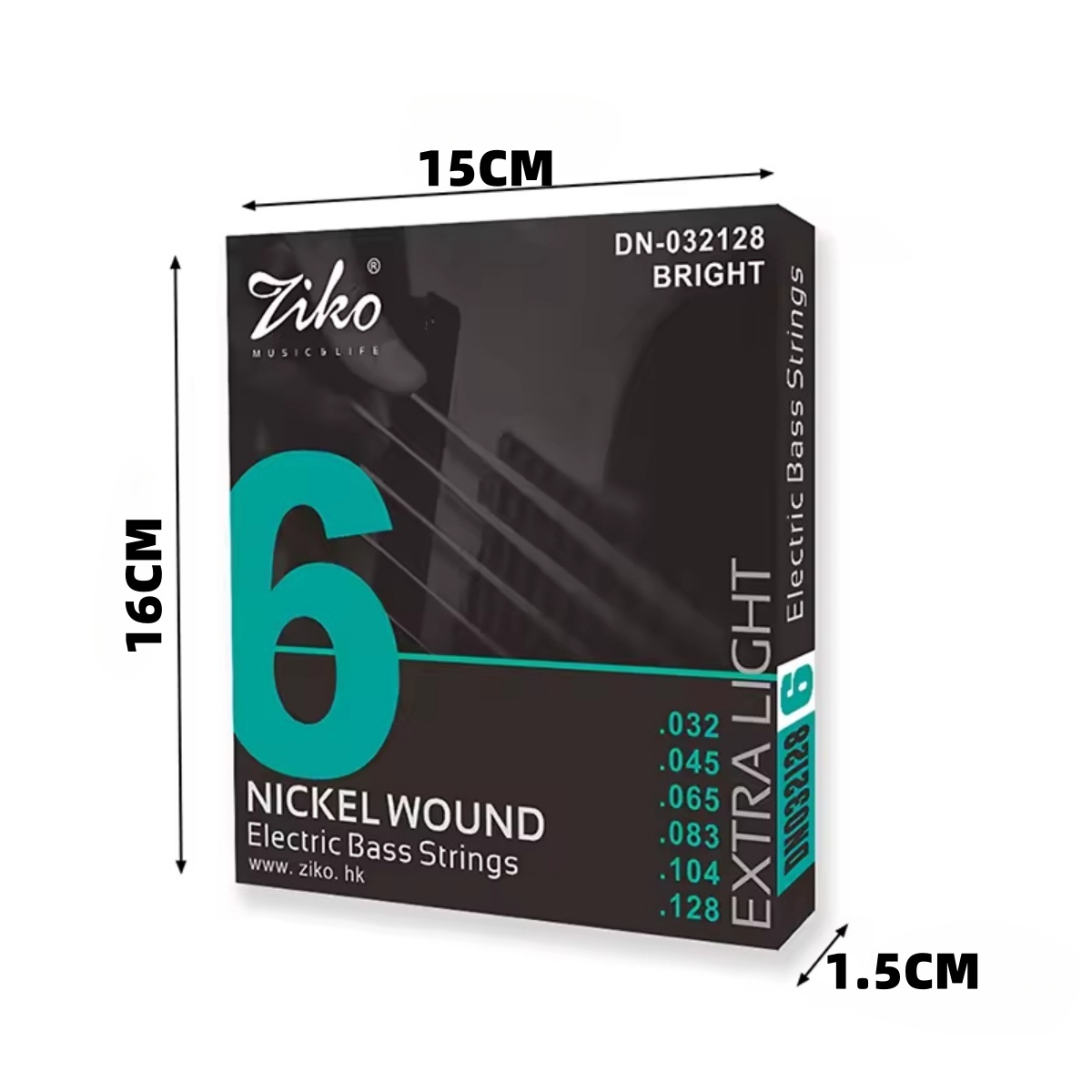 ZIKO 1/3/5/8/10 Set 4/5/6 Stri - Charango 10 String recensie en prijs