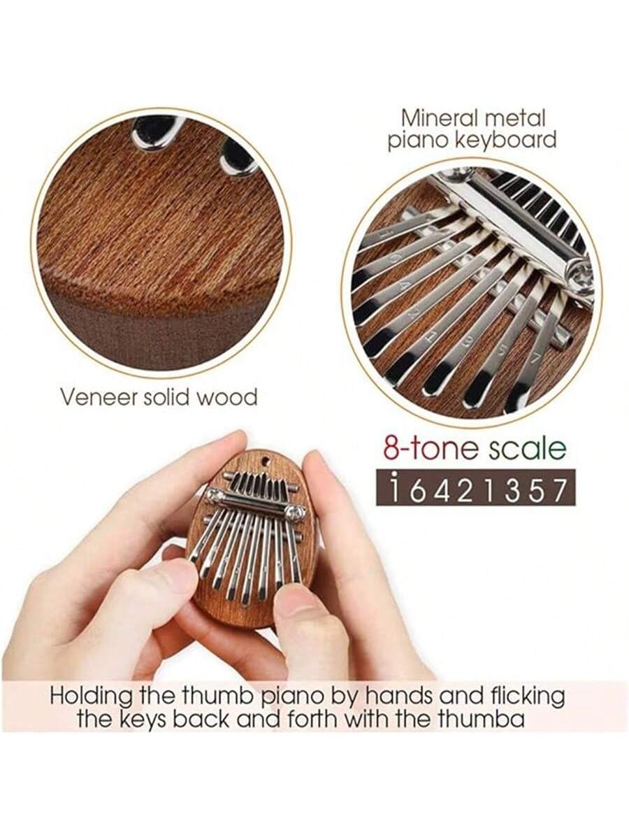 1pc 8 Key Kalimba exquisite Fi - Musical Instrument African recensie en prijs
