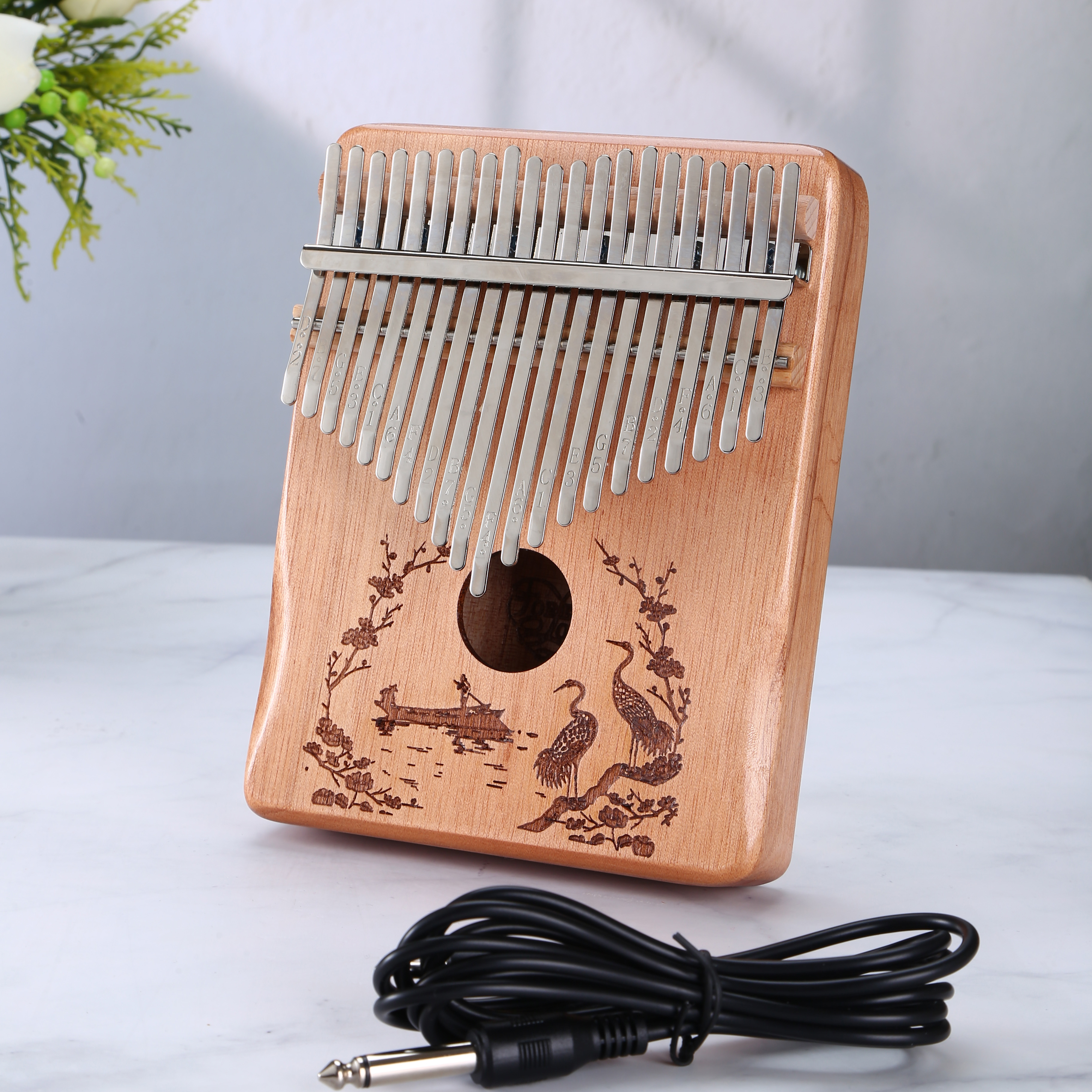 Thumb Piano Finger Electric Bo - Musical Instrument African recensie en prijs