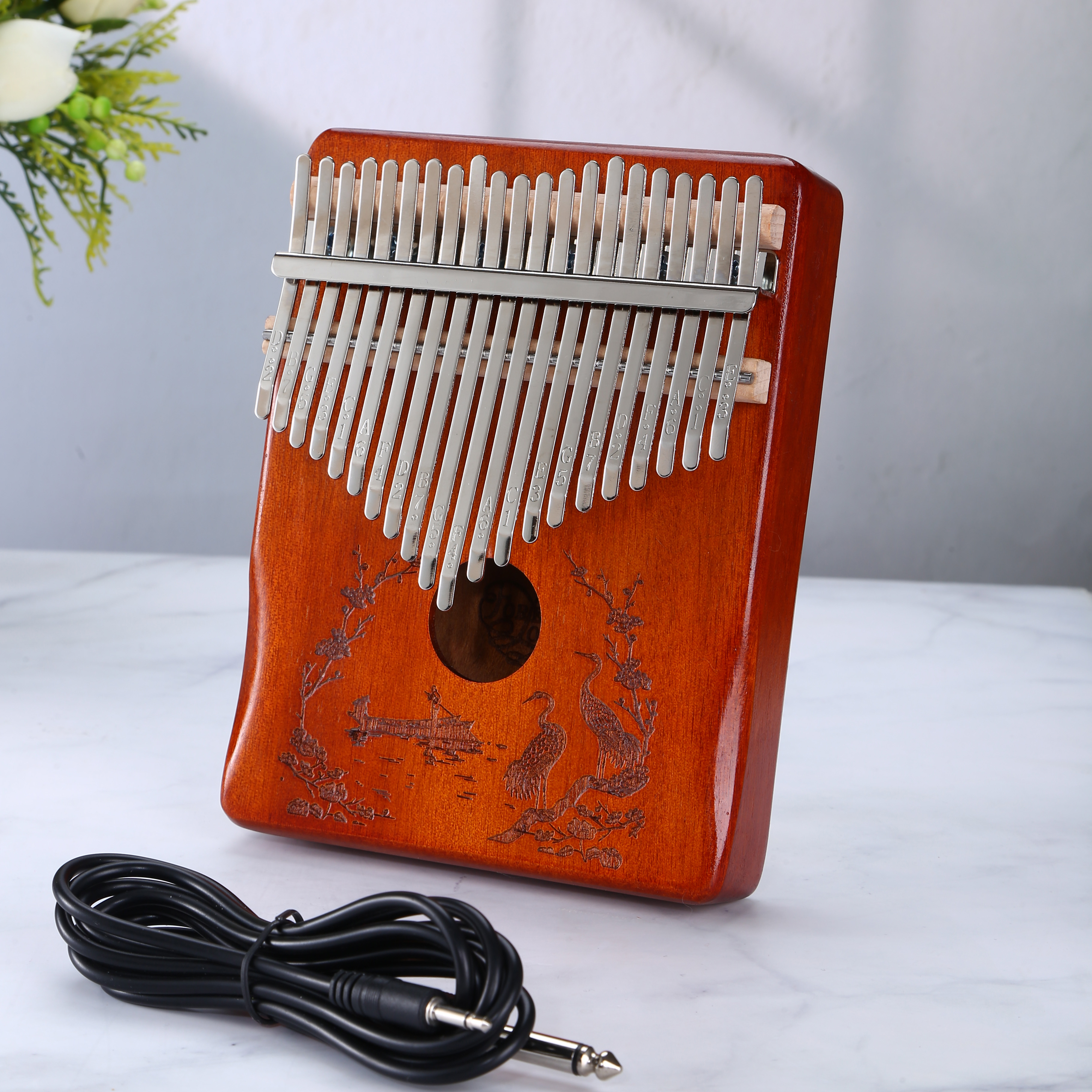 Thumb Piano Finger Electric Bo - Musical Instrument African recensie en prijs