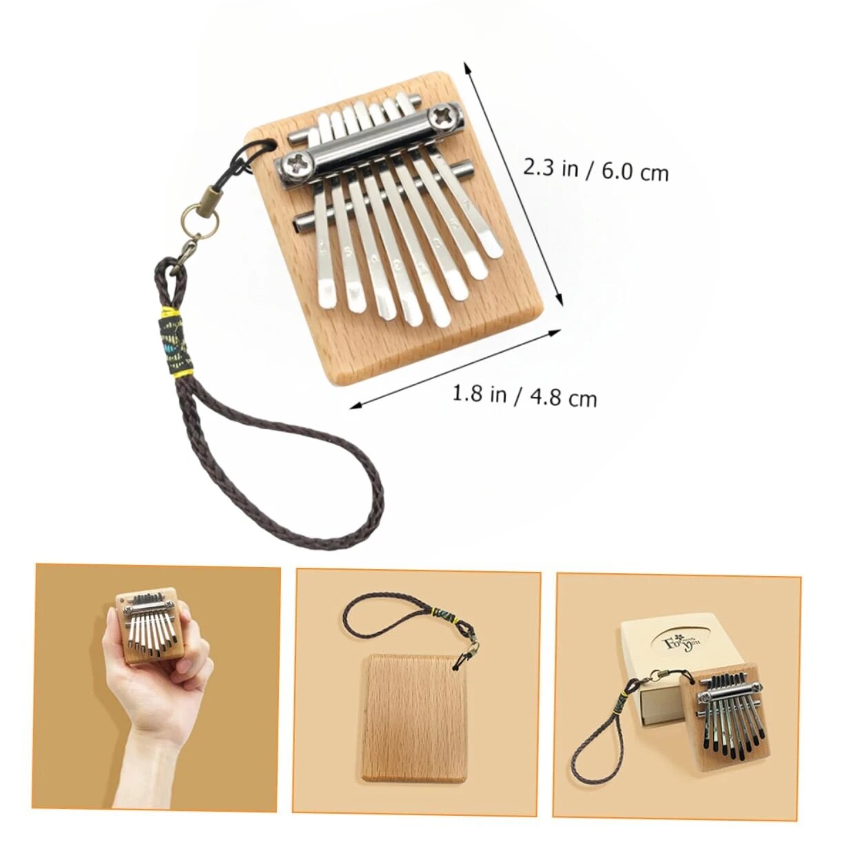 Miwayer Mini Kalimba 8 Key Thu - Musical Instrument African recensie en prijs