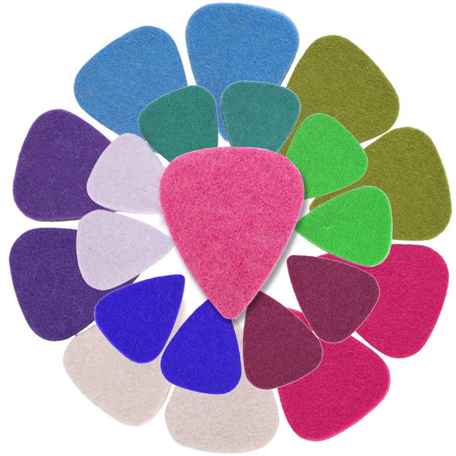 12pcs Color Felt Picks 3.5mm T - Musical Instrument Gif recensie en prijs