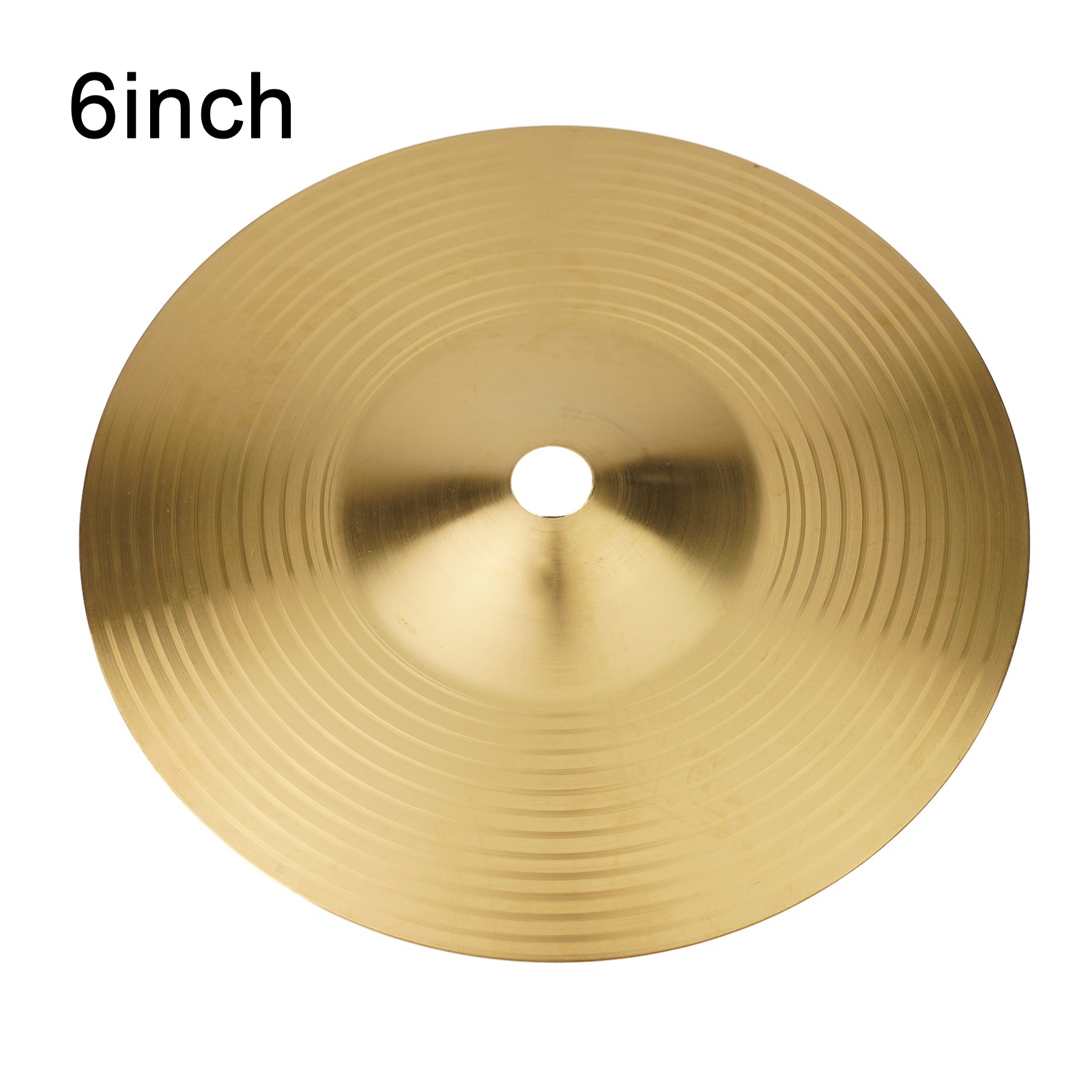 6Inch Drum Brass Cymbals Percu - Musical Instrument Jazz recensie en prijs