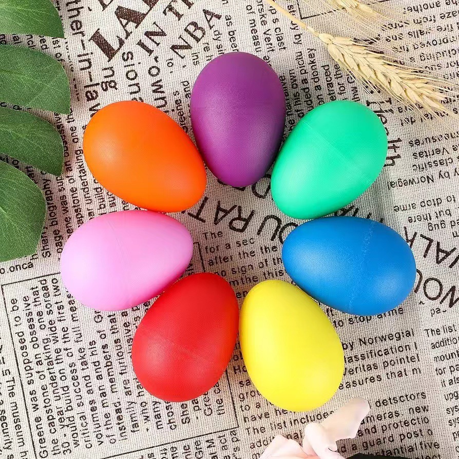 2Pcs Plastic Egg Shakers Percu - Musical Instrument Gif recensie en prijs
