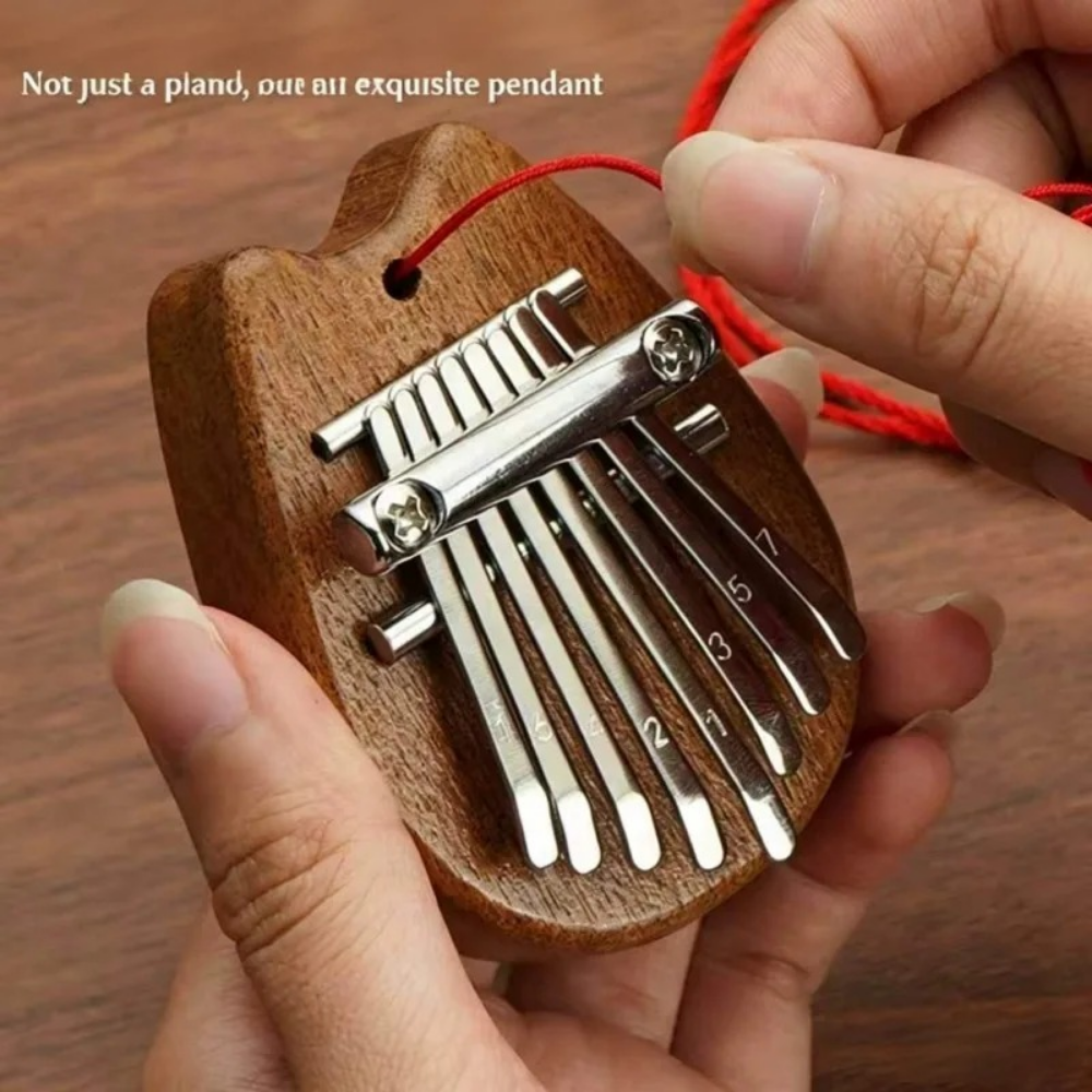 Solid wood 8-tone mini thumb p - Musical Instrument African recensie en prijs