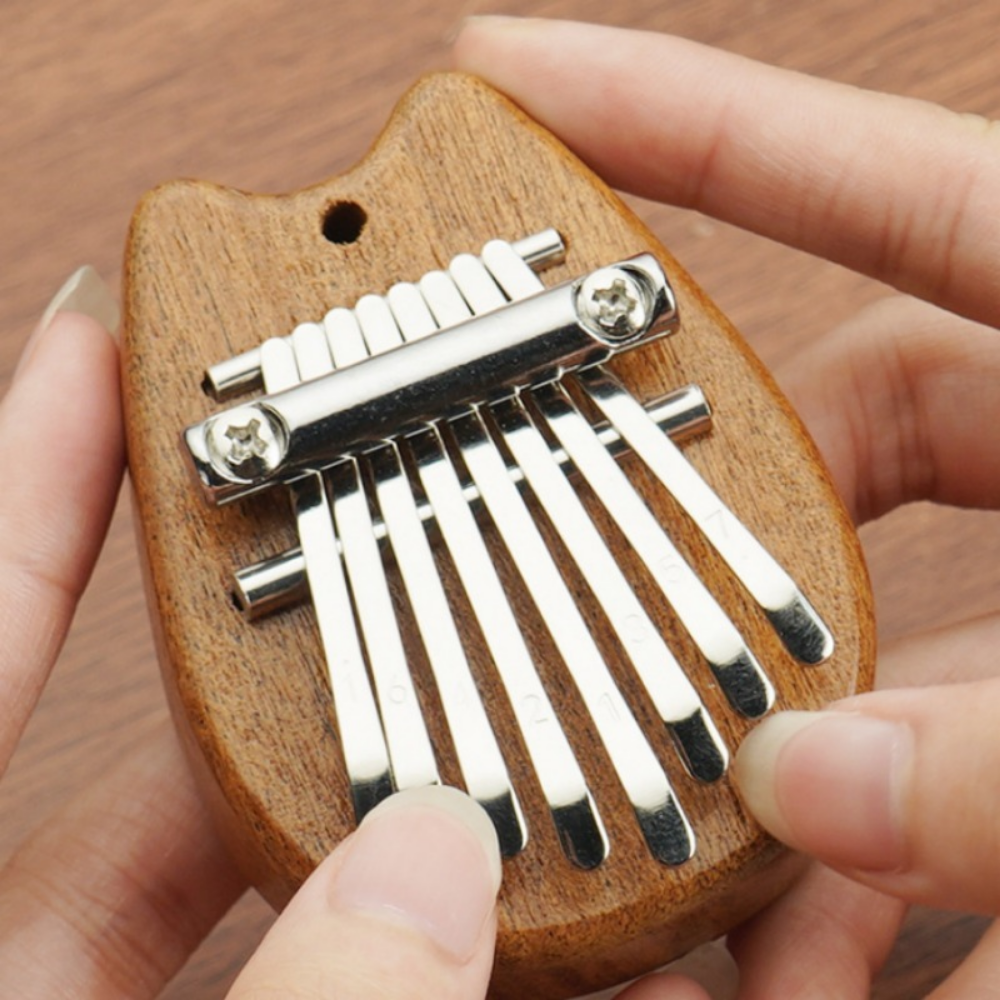 Solid wood 8-tone mini thumb p - Musical Instrument African recensie en prijs