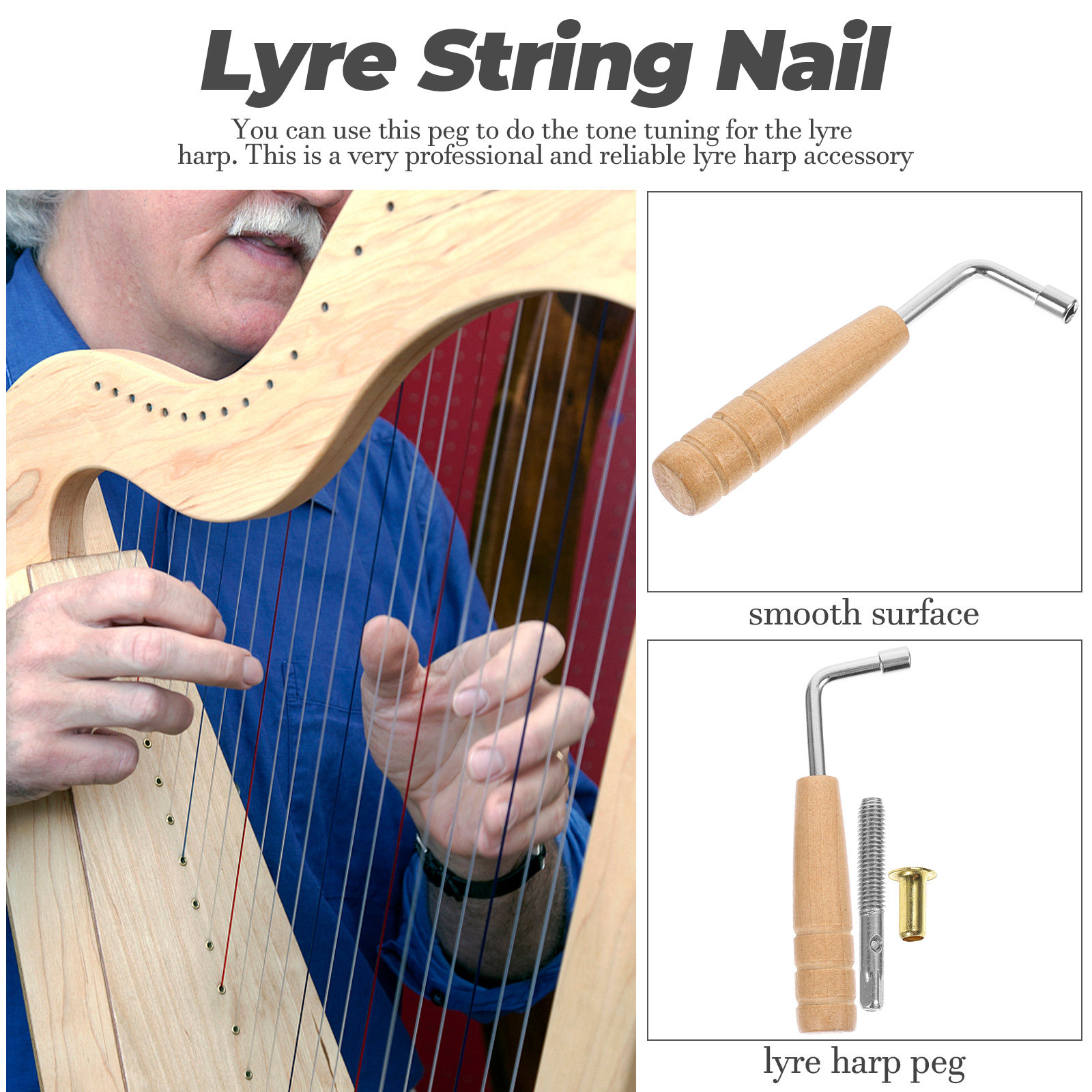 Lyre Harp 7 String Oud Strings - Musical Instrument Oud recensie en prijs