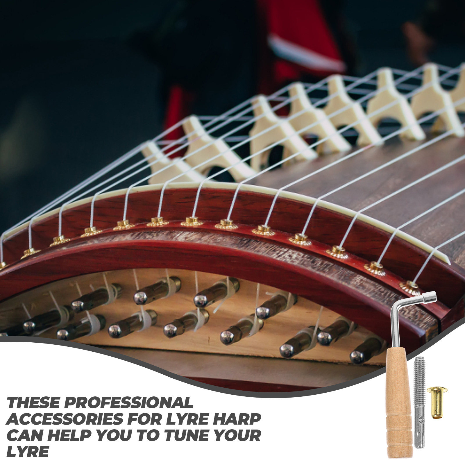 Lyre Harp 7 String Oud Strings - Musical Instrument Oud recensie en prijs