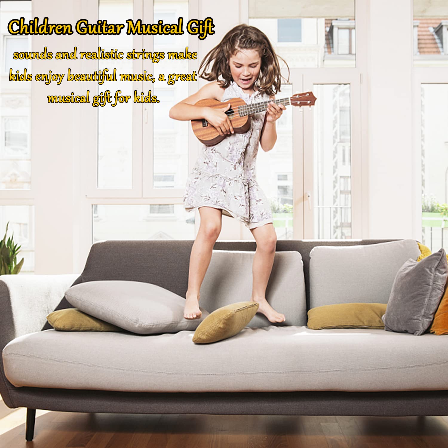 Kids Toy Ukulele Kids Guitar w - Musical Instrument Oud recensie en prijs