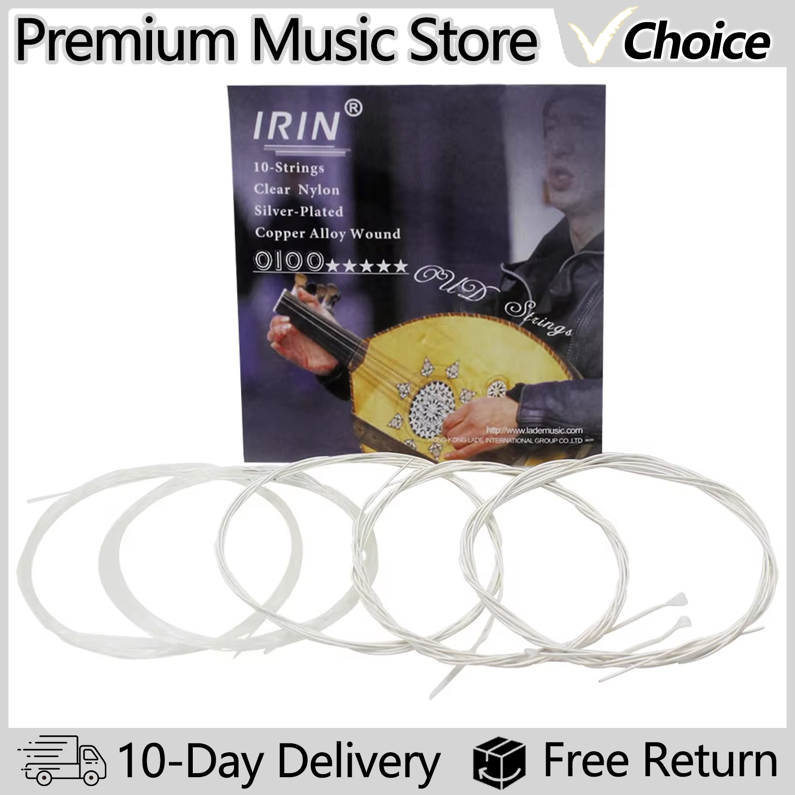 IRIN Oud Strings Turkey Oud Ar - Musical Instrument Oud recensie en prijs