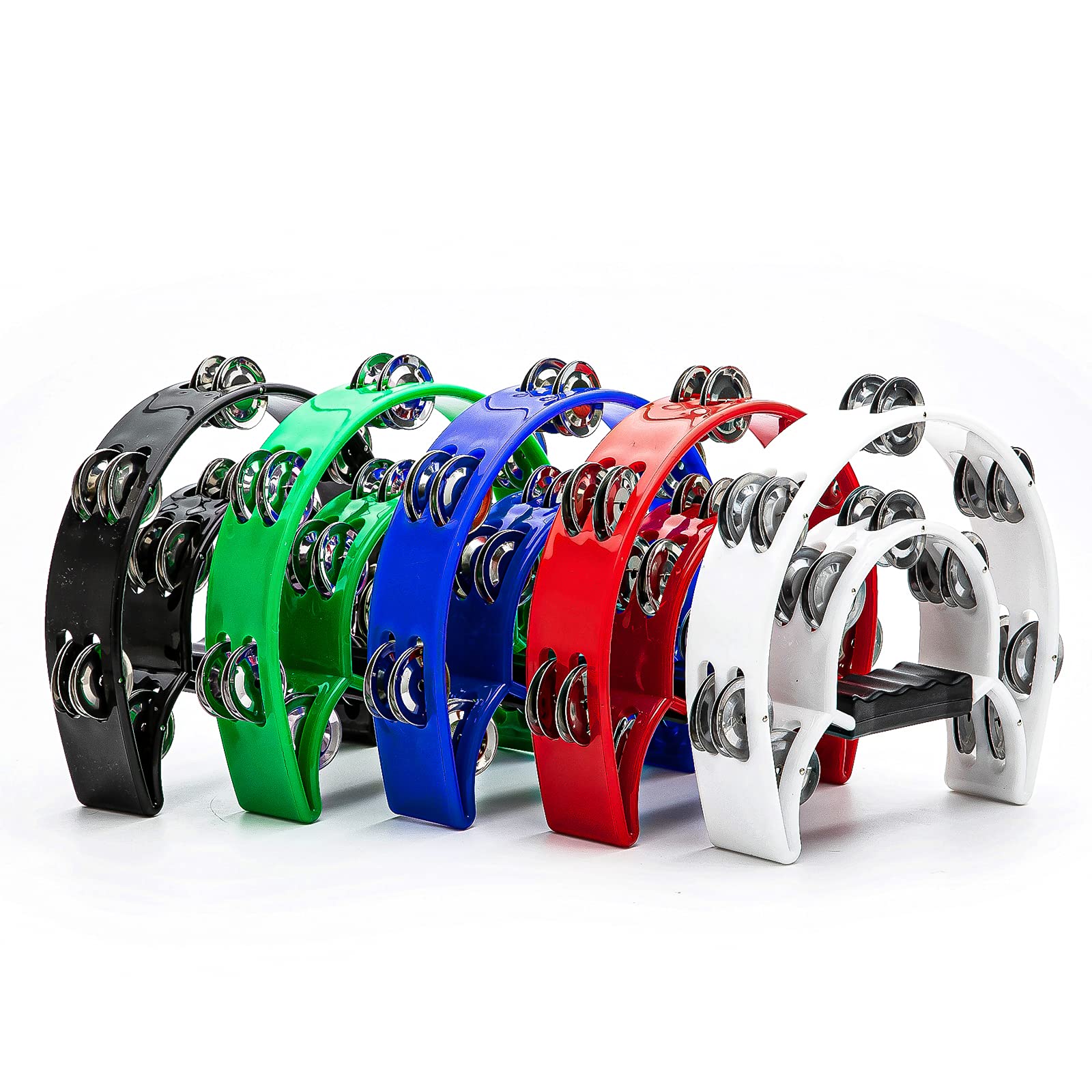 Tambourine Double Row Metal Ji - Musical Instrument Gif recensie en prijs