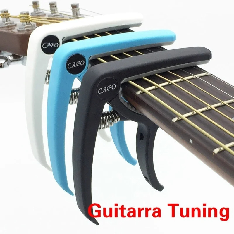 Plastic Guitar Capo for 6 Stri - Musical Instrument Gif recensie en prijs