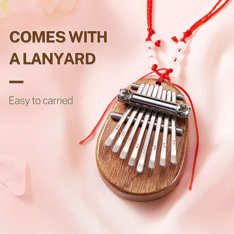 Mini Kalimba 8 Key Thumb Piano - Musical Instrument African recensie en prijs