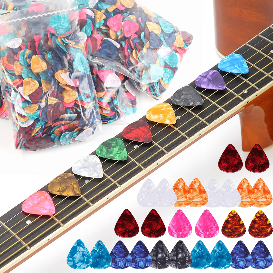 20-50pcs Boxed Celluloid Guita - Musical Instrument Gif recensie en prijs