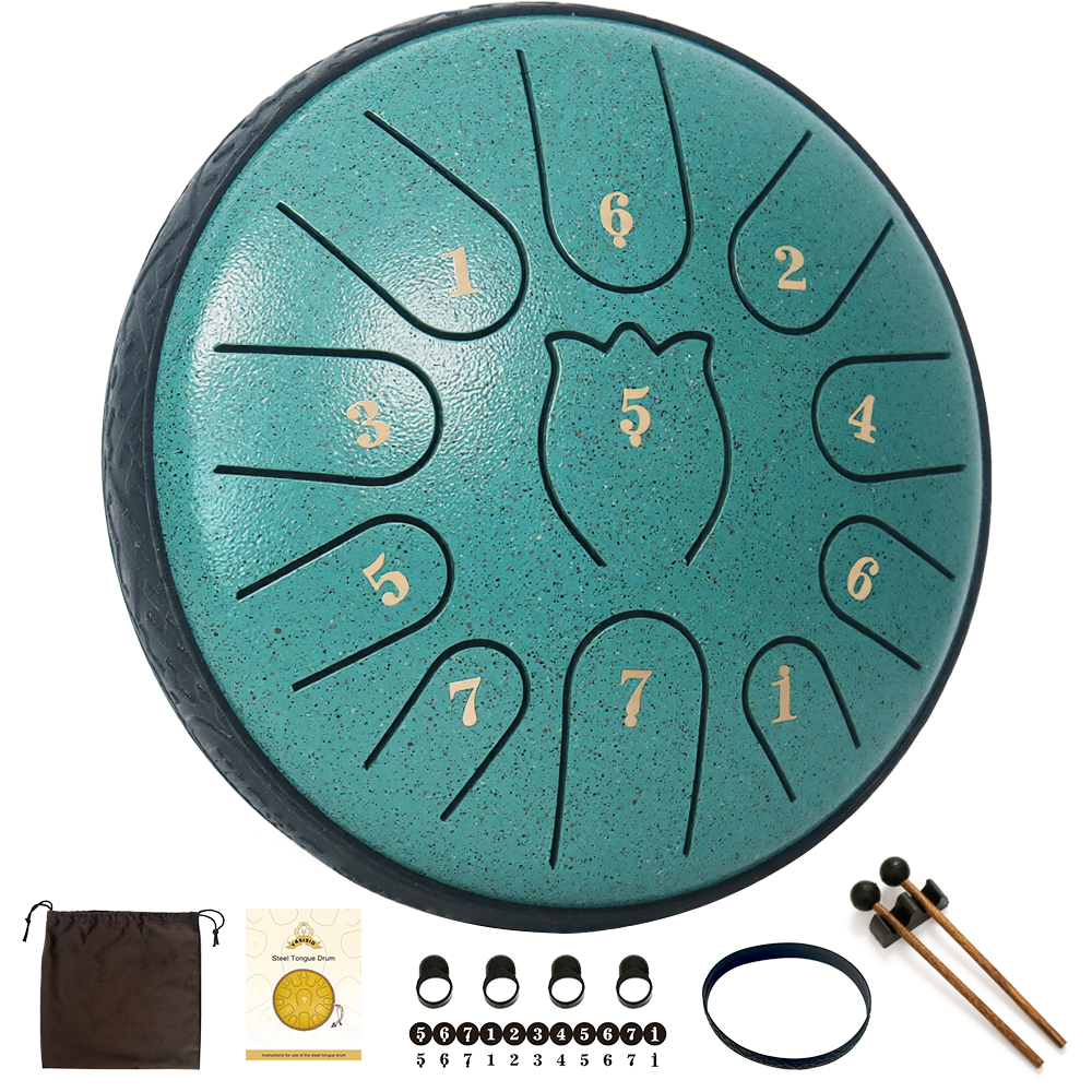Steel Tongue Drum 6 Inche 11 N - Musical Instrument African recensie en prijs