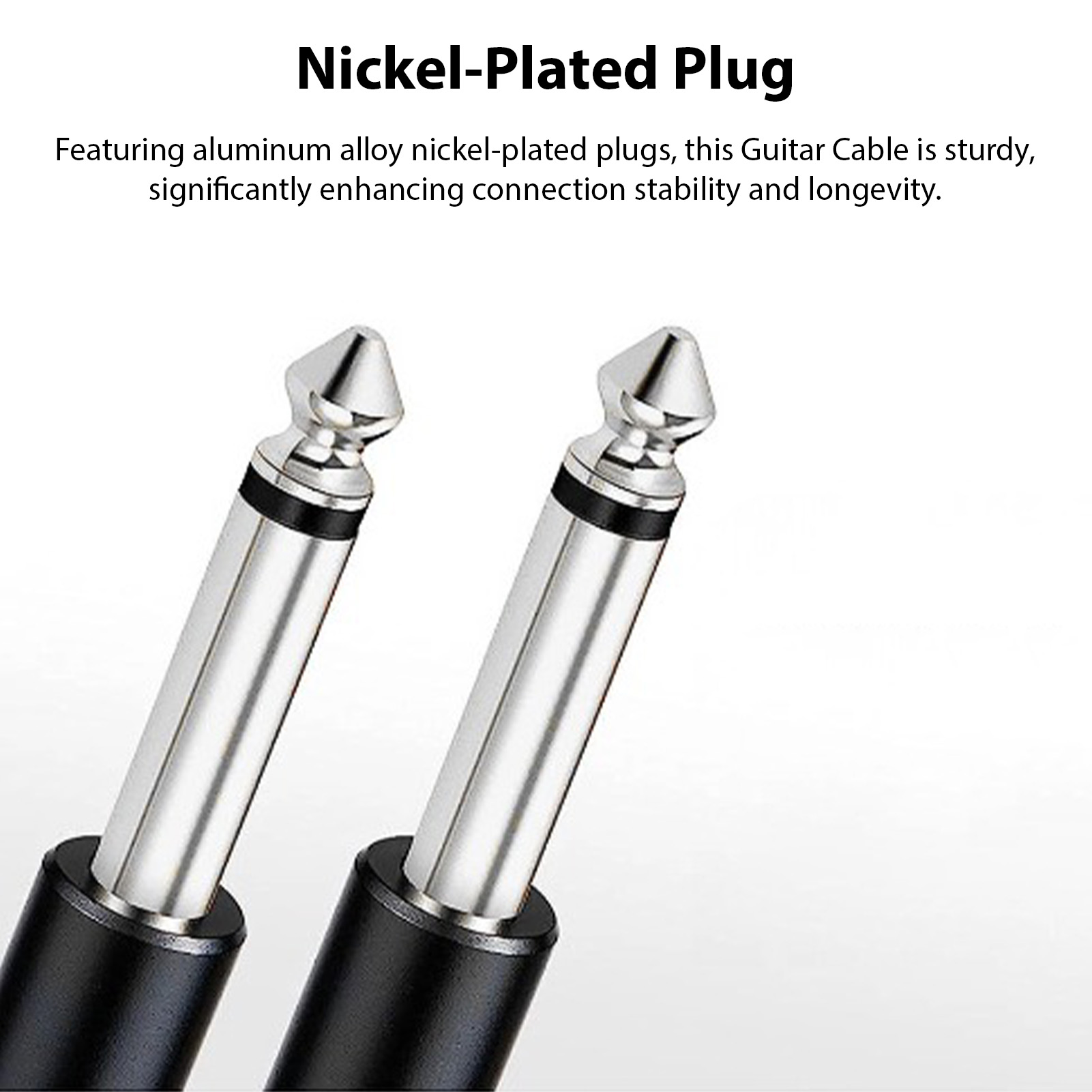 Guitar Cable 6.35mm Mono Sound - Musical Instrument Gif recensie en prijs