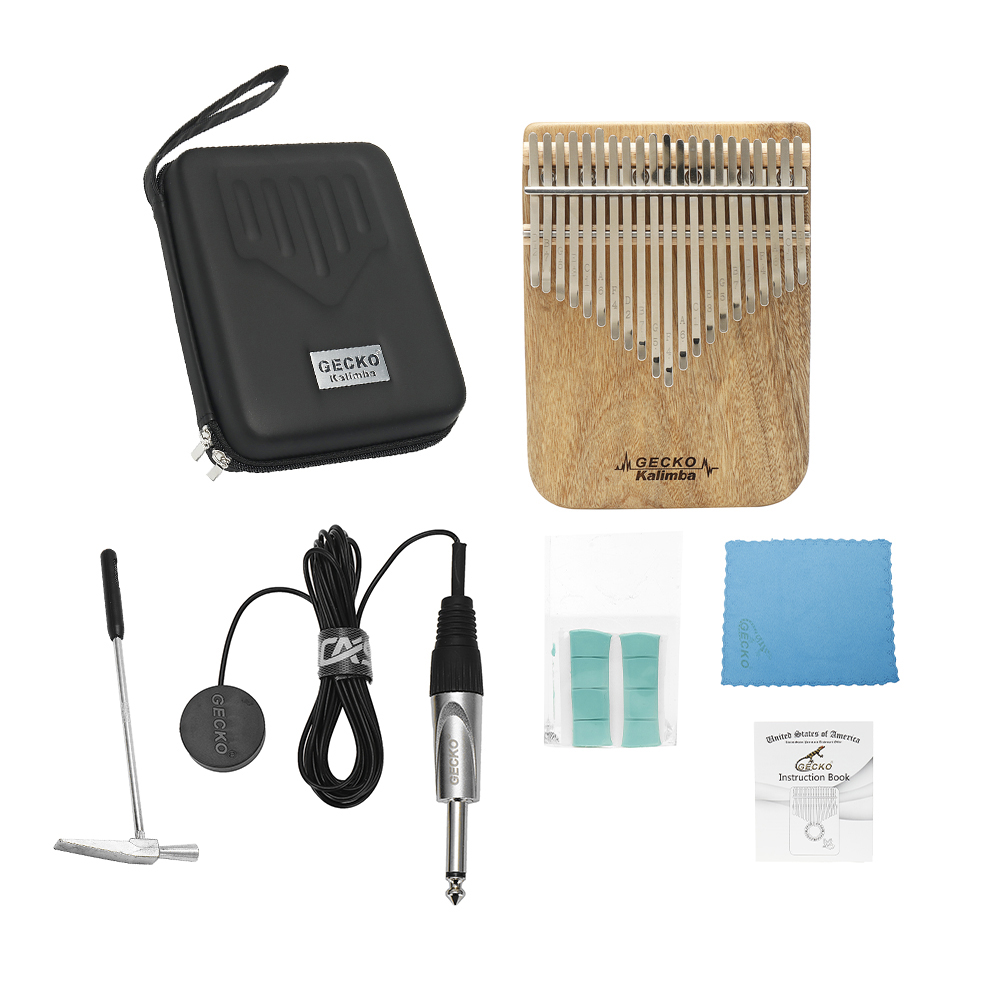 GECKO Kalimba 21-Key Camphor W - Musical Instrument African recensie en prijs