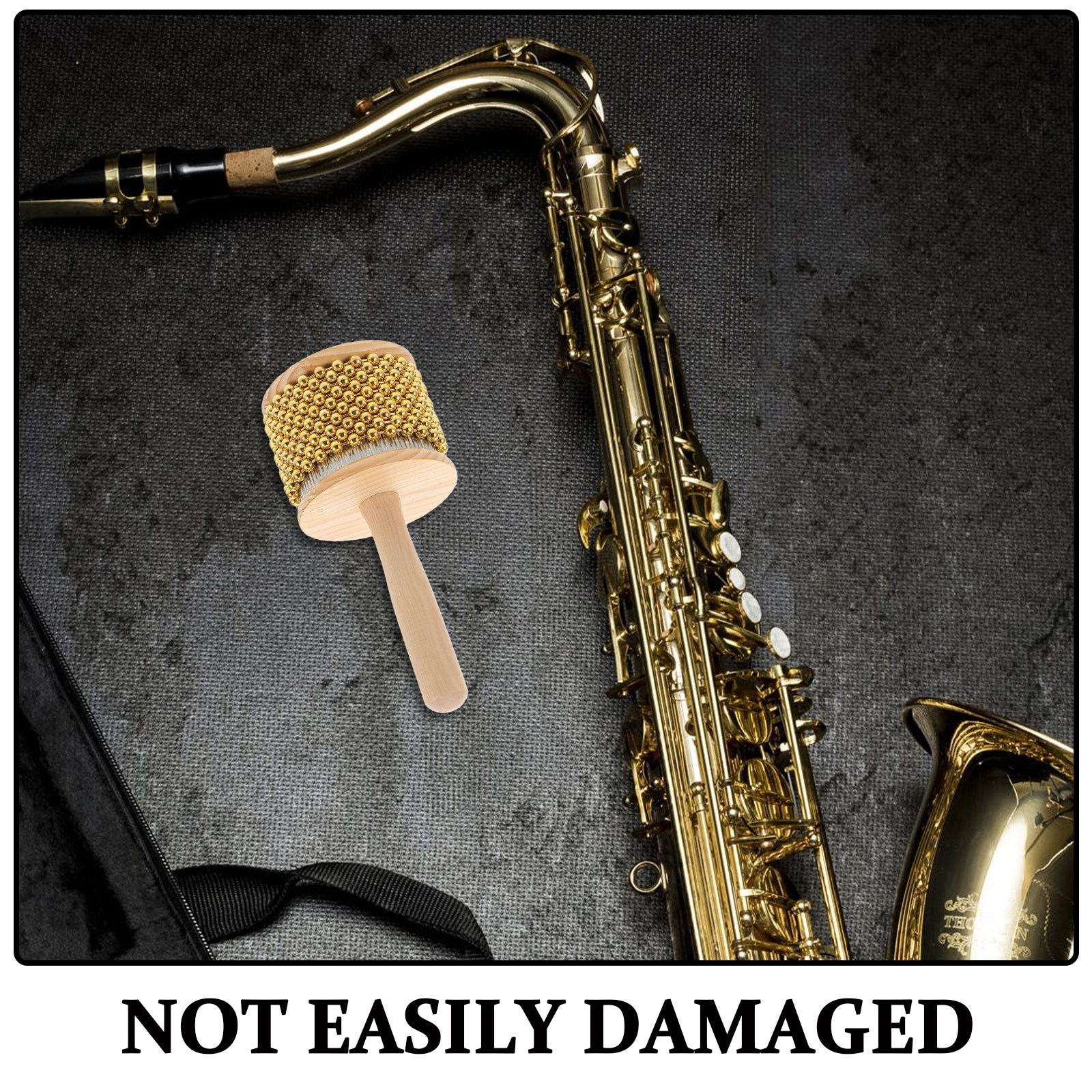 Mini Wooden Cabasa Percussion  - Musical Instrument Jazz recensie en prijs