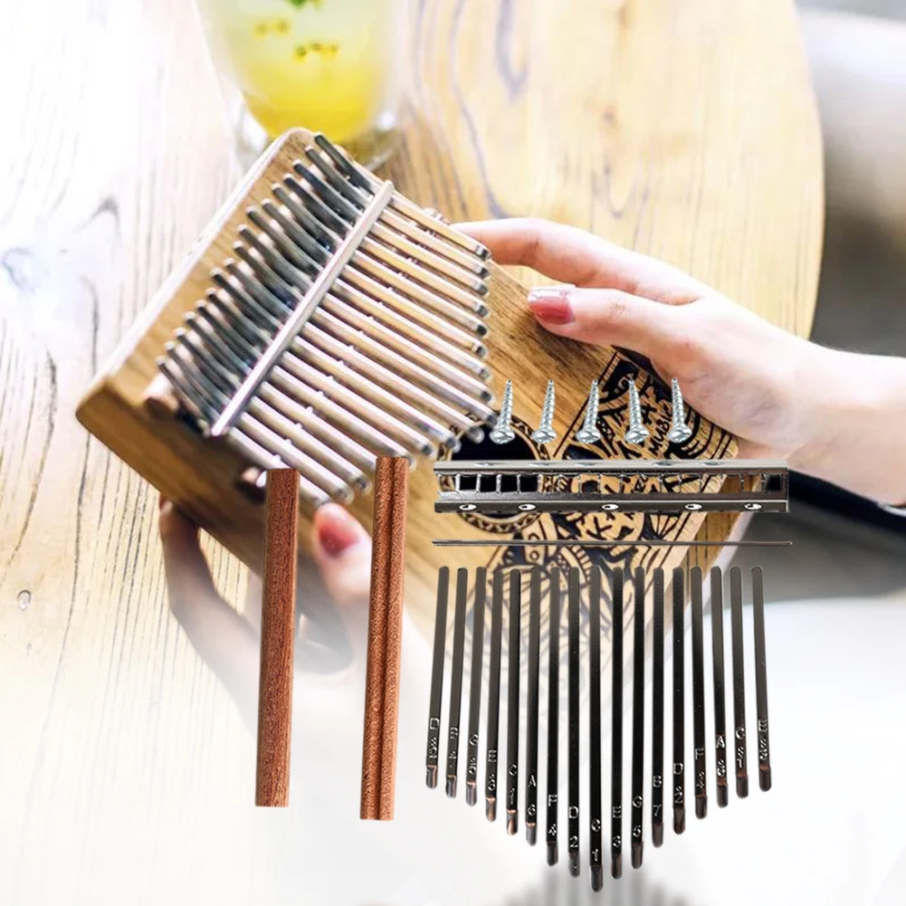DIY 17 Tone Kalimba Keys Tines - Musical Instrument African recensie en prijs