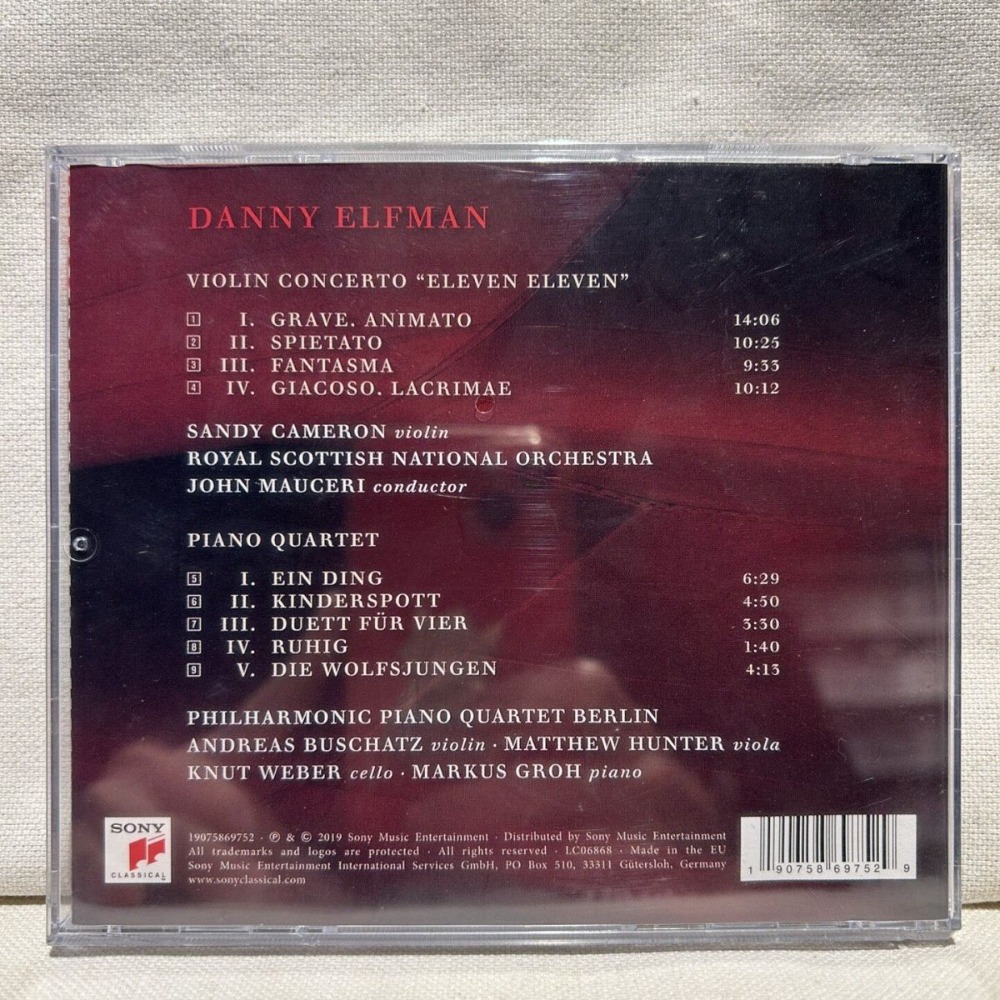 Danny Elfman Violin Concerto M - Musical Instruments recensie en prijs