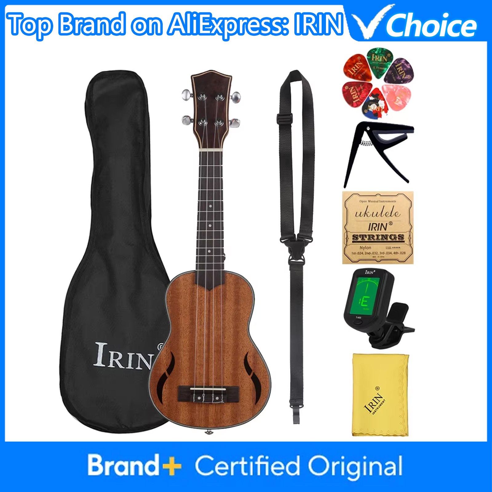 21 Inch Ukulele 4 Strings Hawa - Musical Instrument Oud recensie en prijs