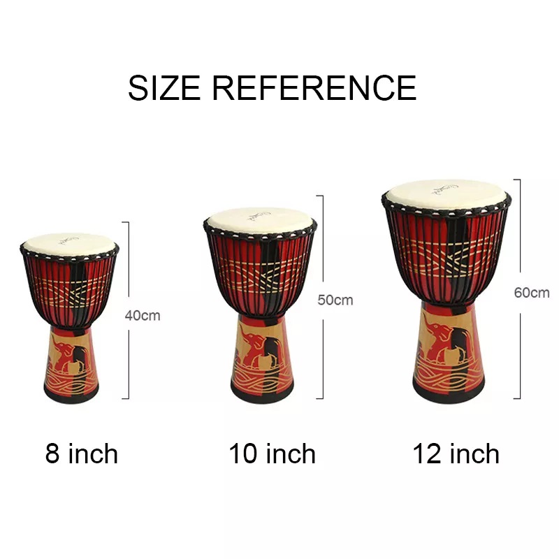 Adult Size12 Inch African Djem - Musical Instrument African recensie en prijs