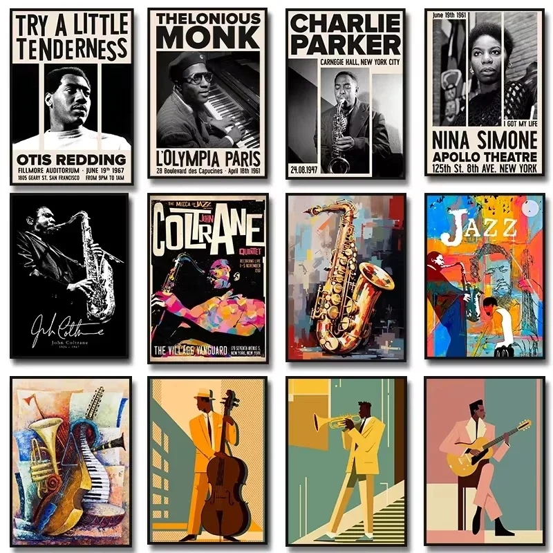 Jazz Music Saxophone Guitar Ce - Musical Instrument Jazz recensie en prijs