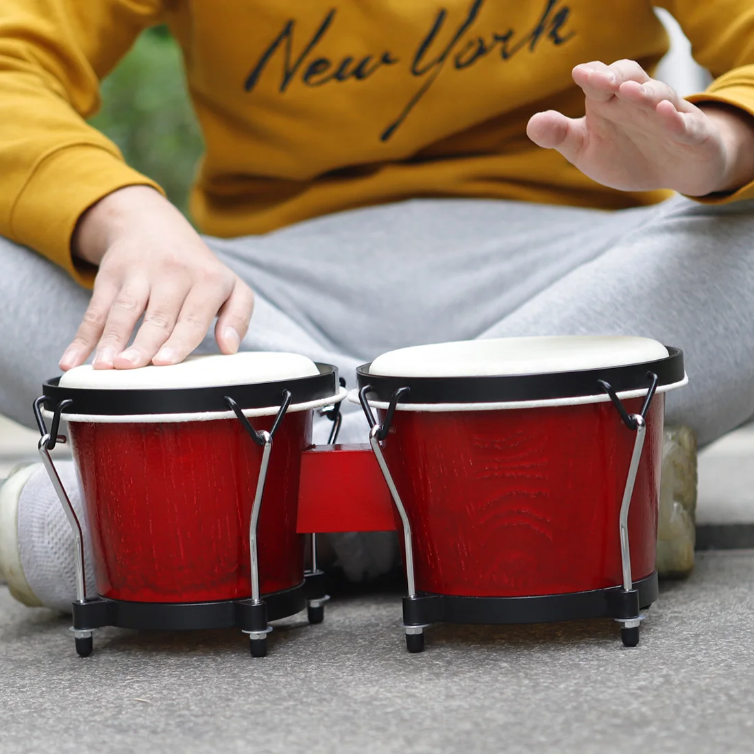 IRIN African Bongo Drum Wooden - Musical Instrument African recensie en prijs