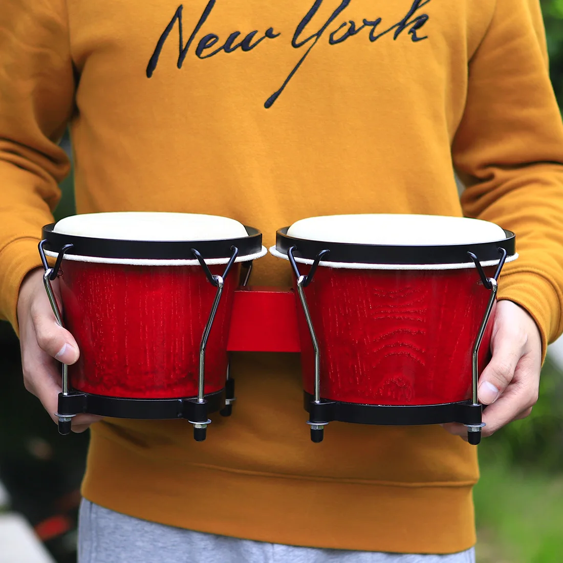 IRIN African Bongo Drum Wooden - Musical Instrument African recensie en prijs