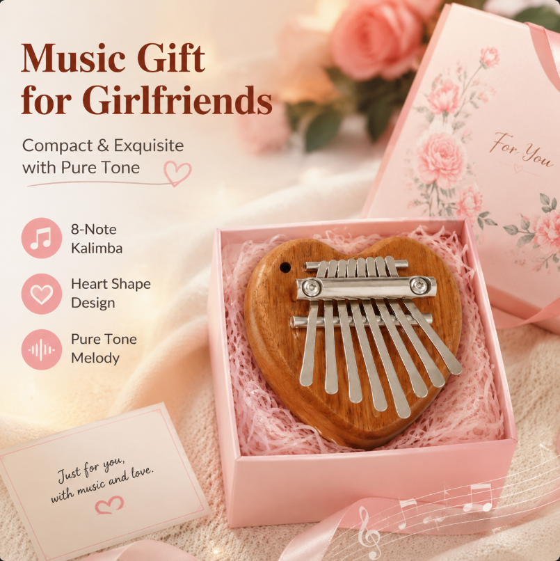 8 Keys Mini Kalimba Wooden Thu - Musical Instrument African recensie en prijs