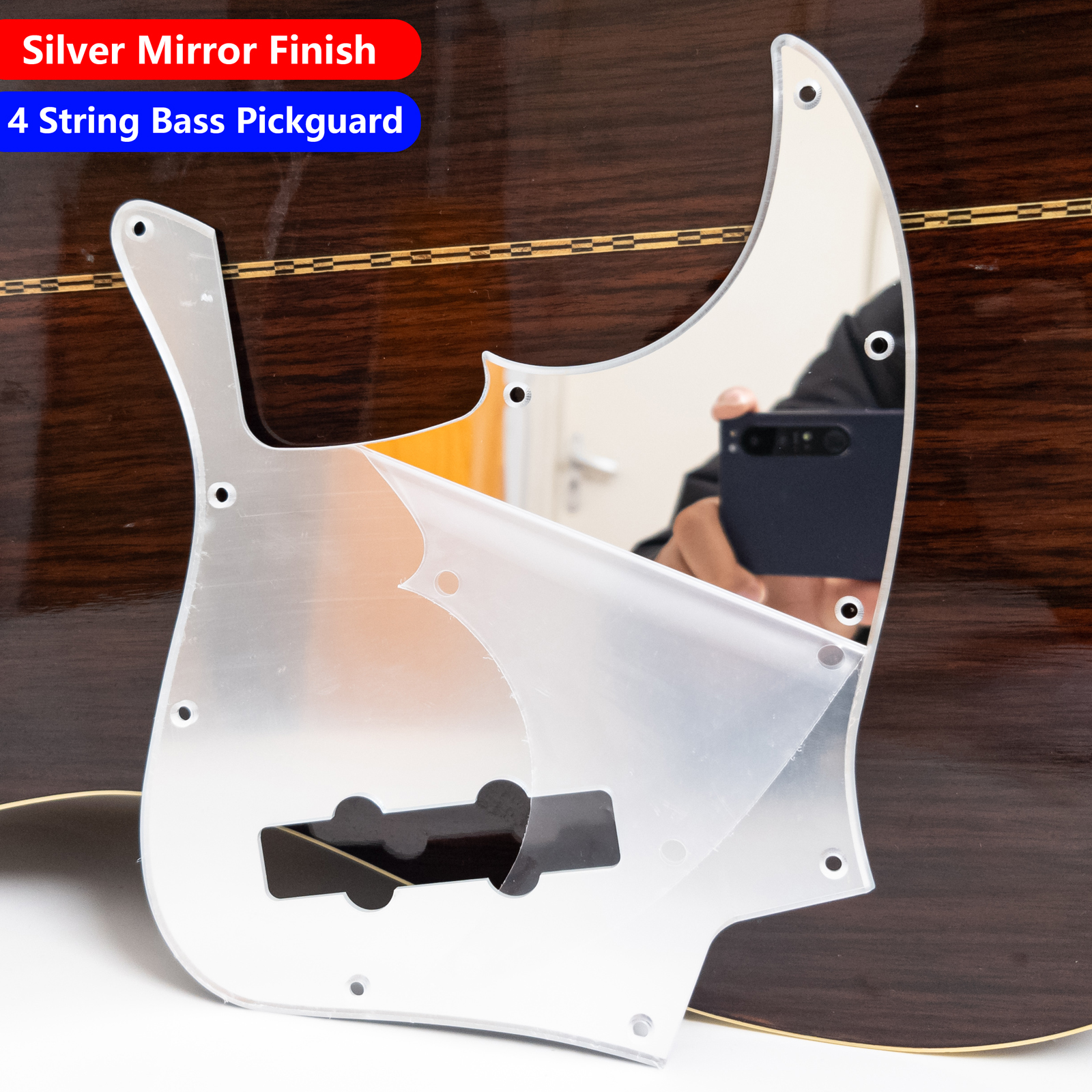 Jazz J Bass Guitar Pickguard 4 - Charango 10 String recensie en prijs