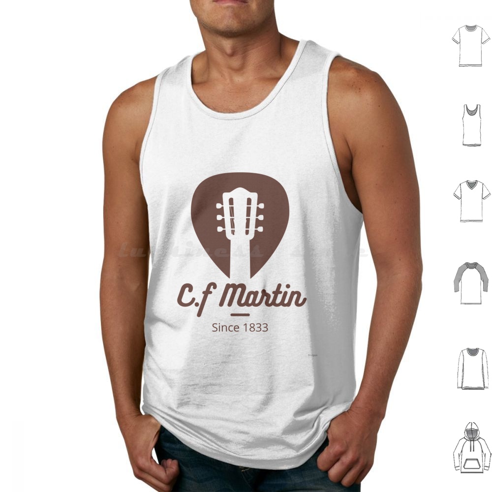 Guitars 1833 Tank Tops Print C - Musical Instrument Companies recensie en prijs