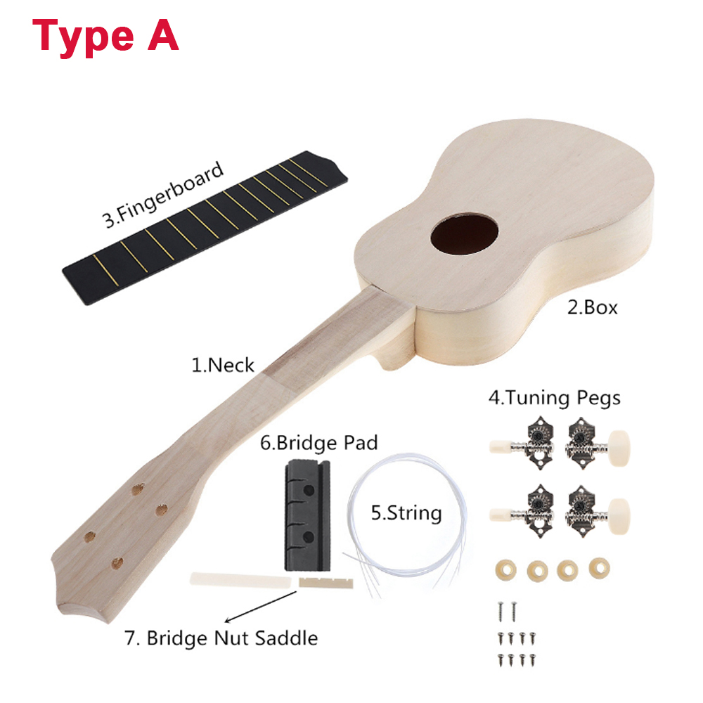 DIY Ukulele  21 Inch  Kit Deer - Musical Instrument Oud recensie en prijs